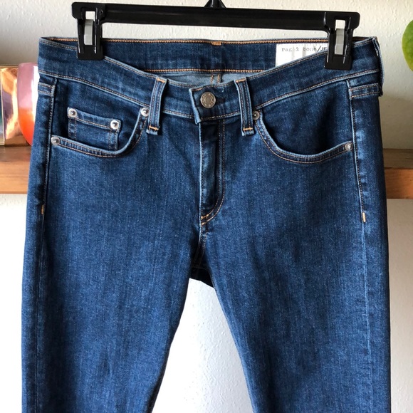 Rag and Bone Skinny Cropped Ankle Jeans 27 - Picture 4 of 8